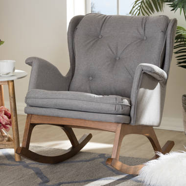 Centreville rocking hot sale chair with ottoman